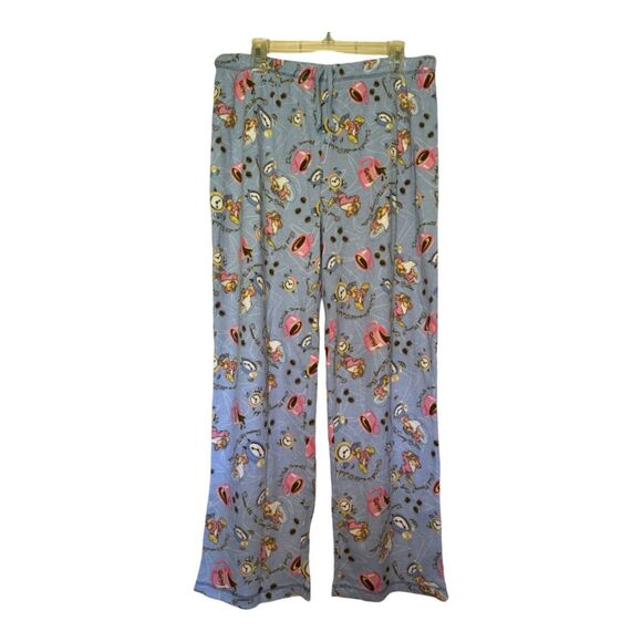 VINTAGE DISNEY Direct women's size large L Grumpy good morning pj pajama pants - Picture 1 of 10